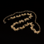 CINTO FIO DE BORBOLETAS DOURADO