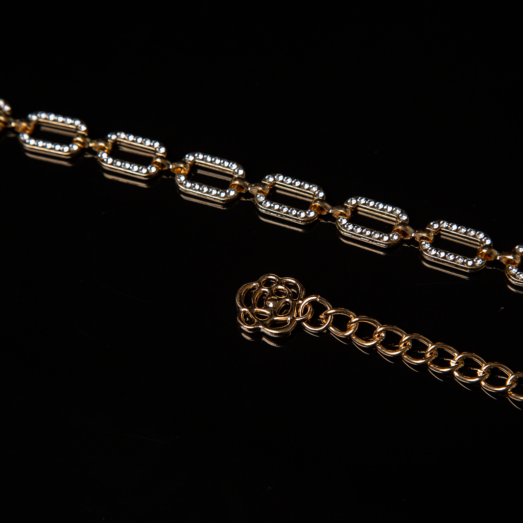 CINTO CRYSTAL DOURADO