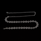 CINTO CIRCLE PRATA STRASS