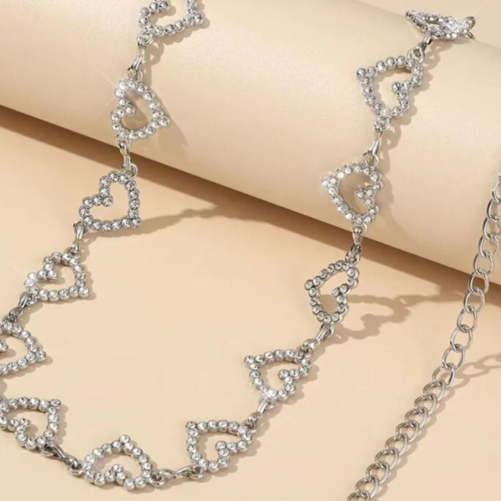 CINTO LOVEY STRASS PRATA